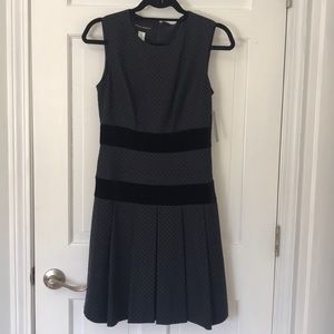 Donna Morgan Black Polka Dot midi